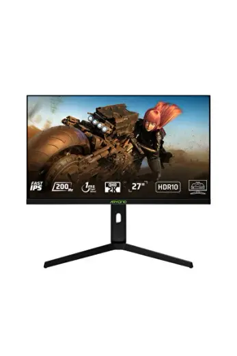 Aryond A27F V1 27" 200Hz QHD 1 Ms HDR10 G-Sync FreeSync Fast IPS Oyuncu Monitörü Siyah