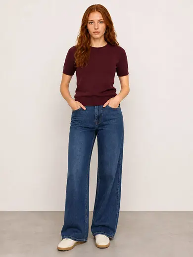 Regular Fit Kadın Bluz K.kol