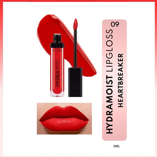 Note Hydramoist Lipgloss 09 Heartbreaker