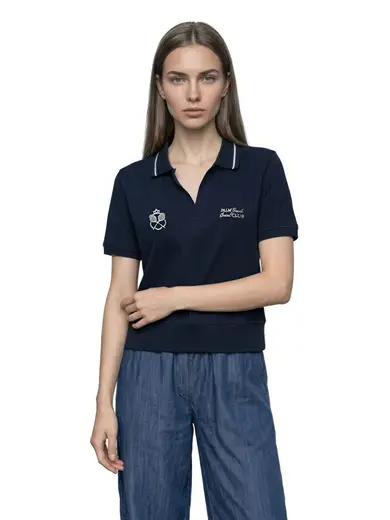Regular Fit Kadın Polo K.kol