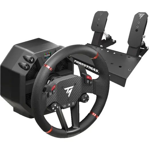 Thrustmaster T598 Yarış Direksiyonu Siyah - Bluetooth Bağlantı Teknolojisi ile PS5, PS4, PC Uyumlu