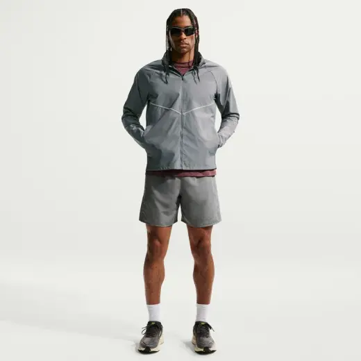 Nike UV Repel Miler Erkek Gri Ceket