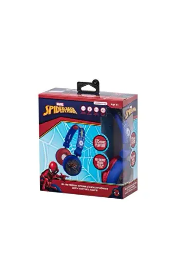 Bluetooth Kulaklık Marvel Spıderman Mikrofonlu Kablosuz Çocuk Kulaklığı Lisanslı MV-9966-SM2