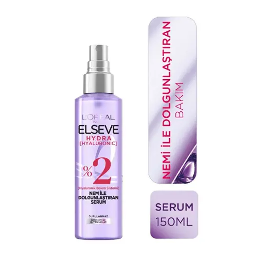 Loreal Paris Elseve Hydra Hyaluronic Nem İle Dolgunlaştıran Serum 150 ml