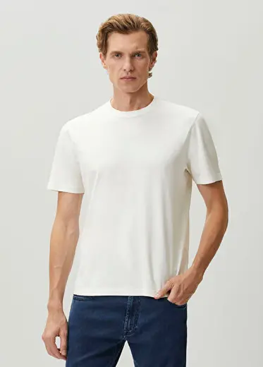 Beyaz Basic T-shirt