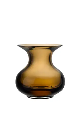 İnce Belli Vazo 11.5 cm Kahverengi