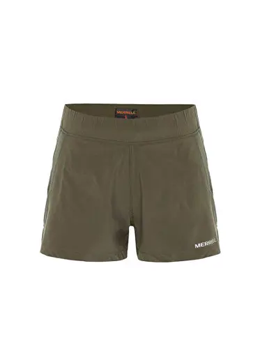 Rare Haki Kadın Mini Spor Şort