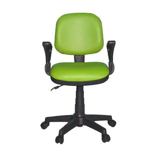 Türksit Kozmo Lux Kollu Kumaş Çalışma Koltuğu Fıstık Yeşili