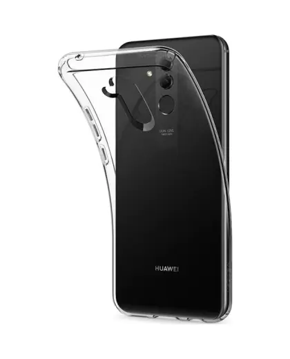Huawei Mate 20 Lite Kilif Seffaf Silikon Kamera Koruma 389629553