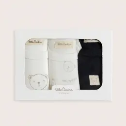 Cool Bear 3'lü Body Set Ekru/Lacivert 5