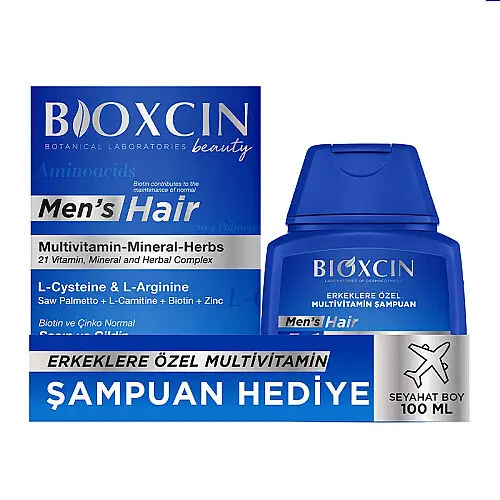 Bioxcin Erkeklere Özel Multivitamin SET - Şampuan HEDİYE