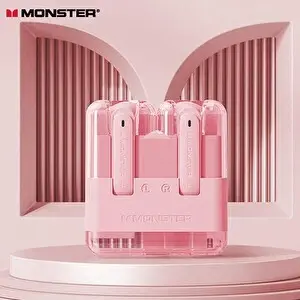 Monster Airmars XKT12 Gaming Pembe Bluetooth Kulaklık