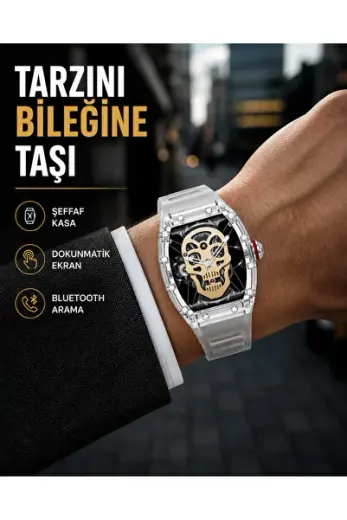 Çoklu Spor Modlu Akıllı Saat Bildirim Destekli Yeni Nesil