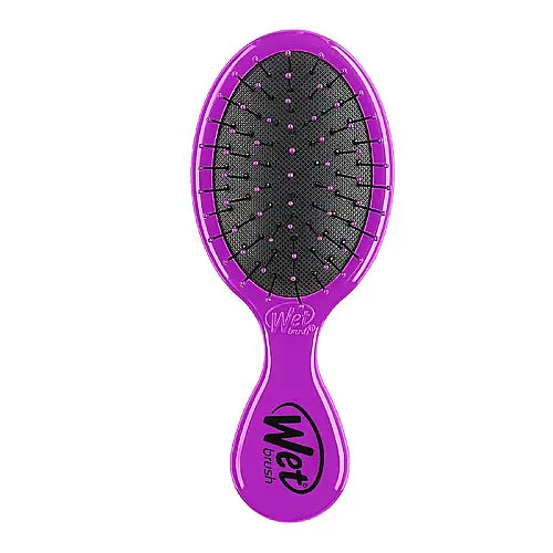 Wet Brush Mini Detangler Dolaşık Açıcı Saç Fırçası Mor