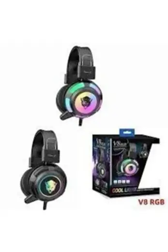 Yoro V8 Rgb Işıklı Mikrofonlu Oyuncu Kulaklığı 7.1 V8 Rgb
