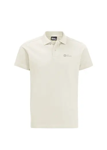 Essential Beyaz Polo Yaka Kısa Kollu Erkek T-Shirt