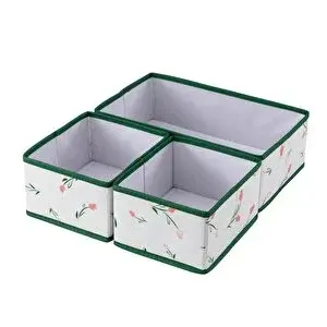Stilera Floral Desen 3 Lü Düzenleyici