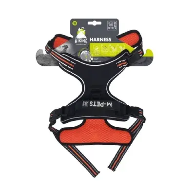 M-Pets Hiking Reflektörlü Köpek Göğüs Tasması 50-110cm (Turuncu) [XL]