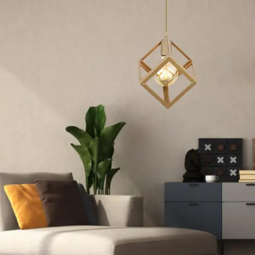 Apliqa Cup Tekli Eskitme Boyalı Modern Sarkıt Mutfak Salon Sarkıt Avize