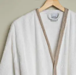 Linens Vesso Bambu M/L Bornoz Seti Ekru 2