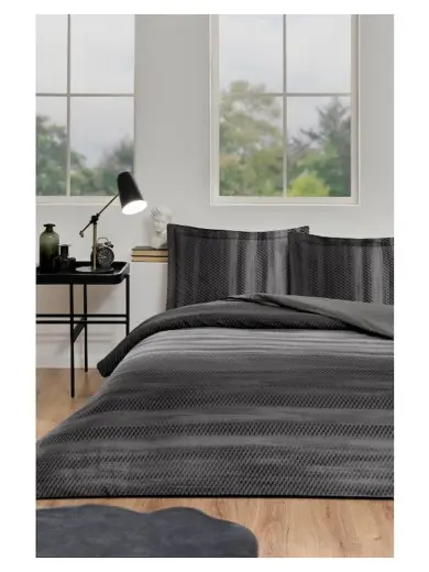 Notte Çift Kişilik Lastikli Fitted Çarşaf Nevresim Takımı