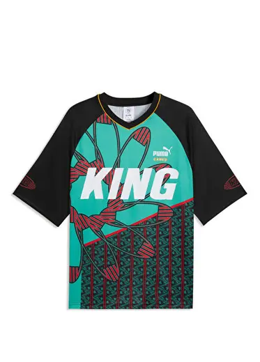 King Vibrant Green Çift Yüzlü Unisex Forma