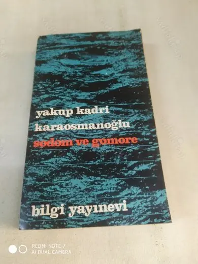 SODOM VE GOMORE (BİLGİ YAYINLARI - İLK BASKI) / BİRİNCİ BASKI