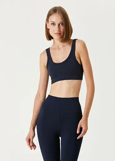 Nil Seamless Night Blue Kadın Bra Spor Sütyeni