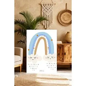 Mgi Design Estetik Çocuk Sanatı Tablosu Minimalist Kanvas Tablo Lüks Duvar Sanatı | Modern Duvar Dekoru | Salon, Yatak Odası Ve Ofis İçin | Sanatsal Ev Dekorasyonu 70x100 cm