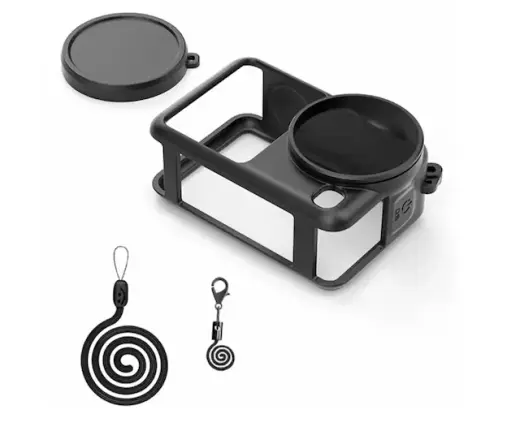 Mettzchrom Dji Osmo Action 6 Uyumlu Silikon Kılıf Koruma Kılıfı Soft Case