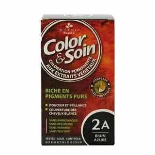 Color and Soin Saç Boyası 2A - Brun Azure Black
