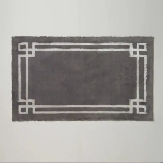 Linens Olina Banyo Paspası 70x120 Cm Koyu Gri
