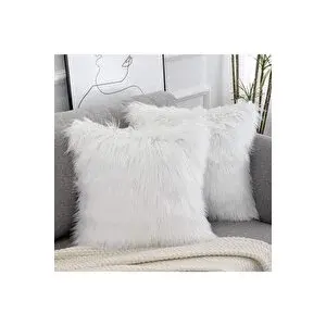 Enc Home Enc Home Peluş Kırlent Kılıfı 43x43 cm
