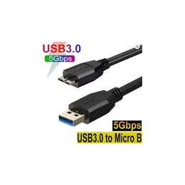 Usb3.0 Taşınabilir HDD Hard Disk Harddisk Kablosu, Micro USB -B, 5 Gbps High Speed, 30 cm 2