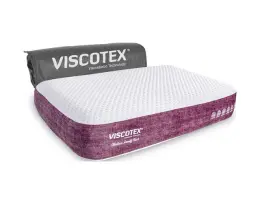 Medium Serenity Ergonomik Visco Yastık 65x43x12 CM Boyun Ağrıları İçin Orta Sert Hafızalı Baş Yastığı 1