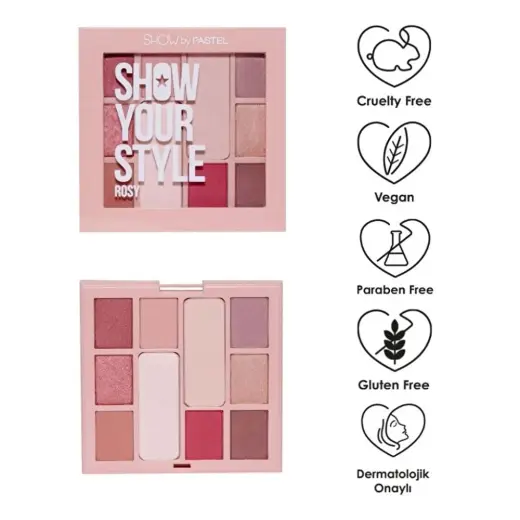 Show by Pastel Show Your Style Eyeshadow Set Rosy
