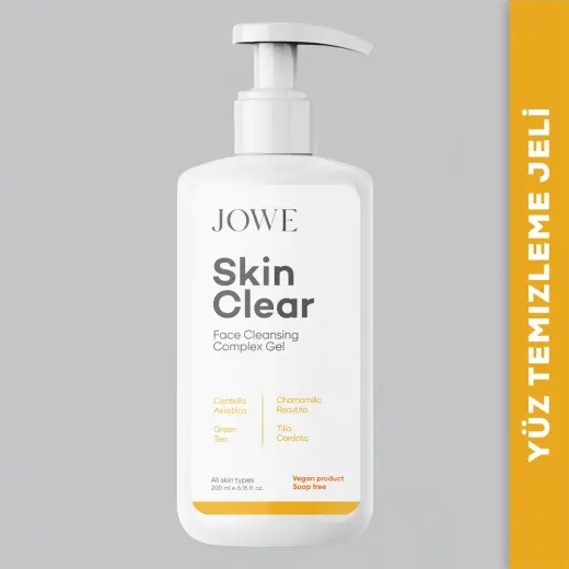 Jowe Skin Clear Yüz Temizleme Jeli 200 ml