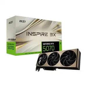MSI GeForce RTX 5070 INSPIRE 3X OC 12G GDDR7 192Bit DLSS 4 Ekran Kartı