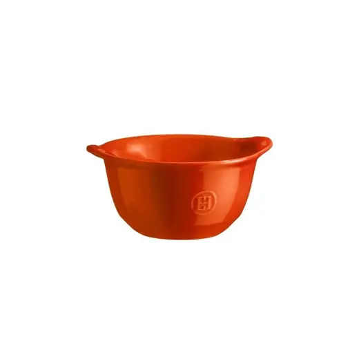 Emile Henry Fırın Kabı Graten 16.7 X 14 Cm Toscane Turuncu