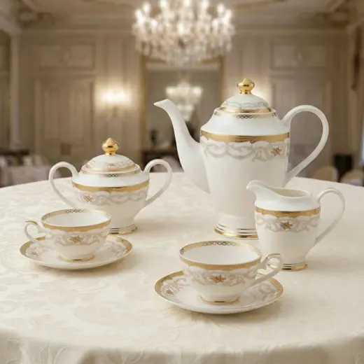 Weimar Eleonore Of Neuburg 15 Parça Çay Seti
