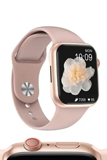 2 Yıl Watch 7 Serisi Uyumlu Sesli Arama Bildirim Asistan Özellikli Akıllı Saat Android & Iphone Uyu