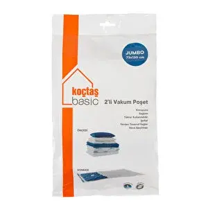 Koçtaş Basic 2'li Vakum Poşet Jumbo