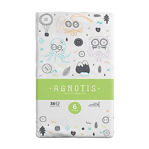 Agnotis Baby Bebek Bezi No6 - 36'lı Paket