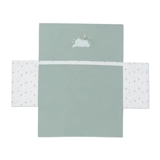 Gezenbebe Hero Nakışlı Bebek & Çocuk Yorgan Kılıfı (100x135) Elephant