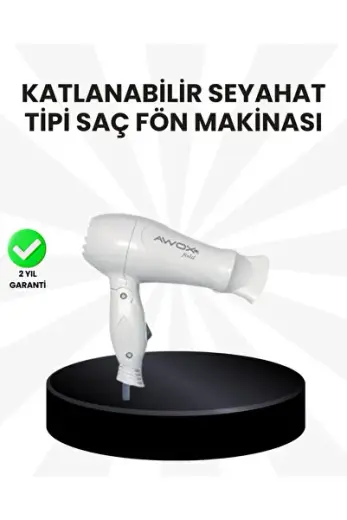 Taşınabilir Fön Makinesi Katlanır Gövde Enerji Tasarruflu -