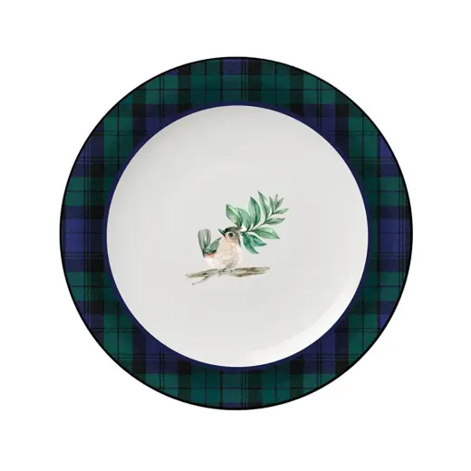 Fern&Co Wintertale Collection Porselen Yemek Tabağı