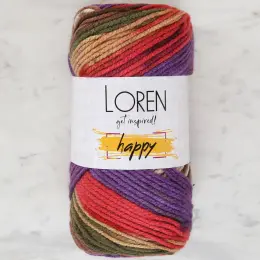 Loren Happy Ebruli El Örgü İpi - RH014 1