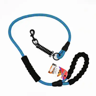 EuroDog Köpekler için Reflektörlü Gezdirme Kayışı 120cm (Mavi)
