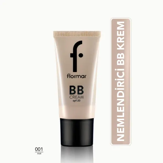 Flormar Kremsi Dokulu SPF20 BB Krem 001 Fair: Soğuk Alt Ton