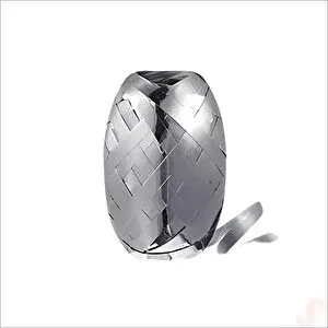 SüSLe Bebek ve Parti Rafya, 5 Mm X 10 Mt - Metalik Gümüş